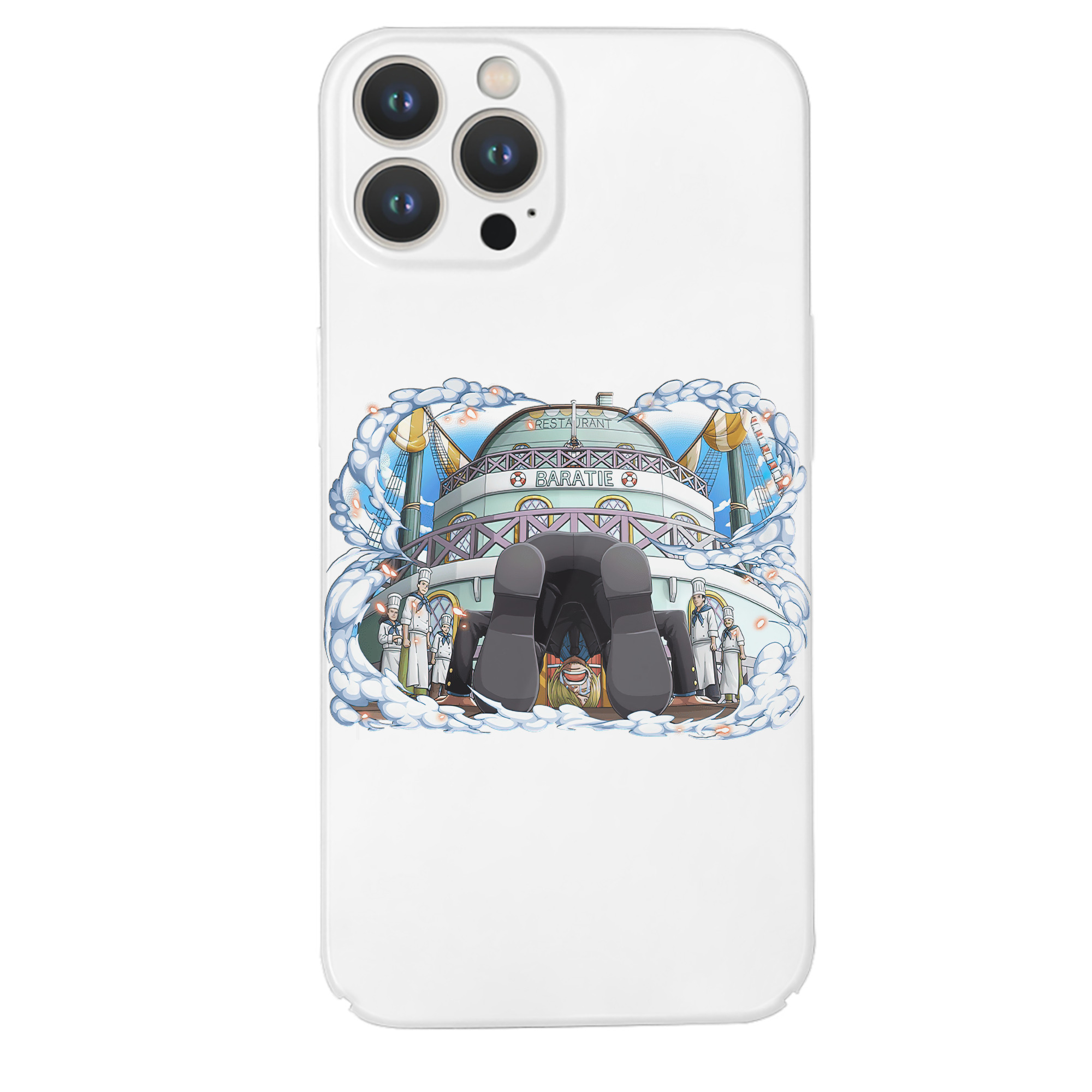 （画像用） ワンピース サンジ ONE PIECE Sanji 【iPhone 14シリーズ対応】ハードケース